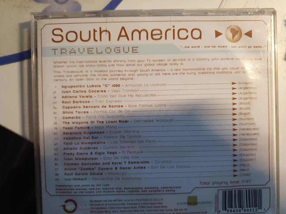 South America - Travelogue - Musical Journey Through (S49) - Bild 2 von 2