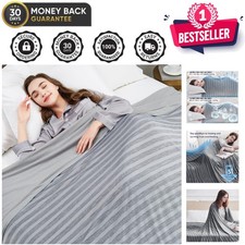 Double-Sided Arc-Chill Cooling Blanket 50''x70'' - Ideal for Travel  Relaxation