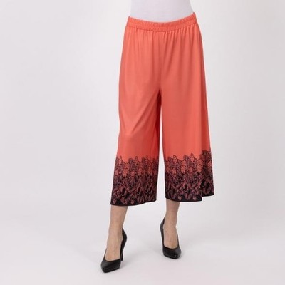 Hose Rosa 36 40 FASHION NEWS Damen koralle-schwarz UVP: 59,99  6.307