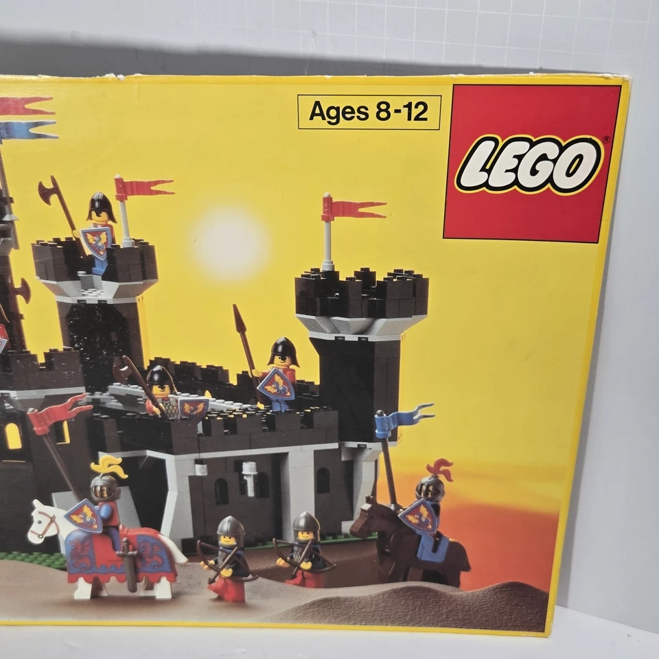 Винтажный замок LEGO 6085 замок черного монарха только внешняя коробка  - Изображение 3 из 4