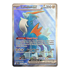 Pokémon TCG Cobalion EX 103/086 CRI EN Ultra Rare Holo