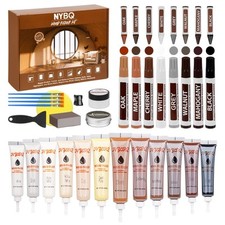 Wood Furniture Repair Kit- Set of 41 Laminate Vinyl Floor Repair Kit Wood Fil...