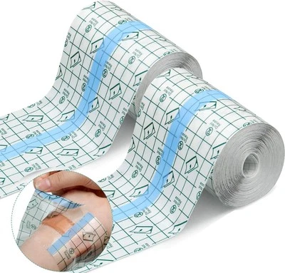 20 Meters Wasserdicht Transparent Bandage, BetterJonny 10cmx10m Duschpflaster