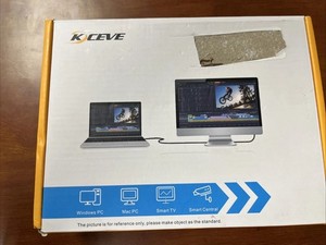 KCEVE 4K 60Hz USB3.0 DP Dual Monitors KVM Switch (KC-KVM202DP)