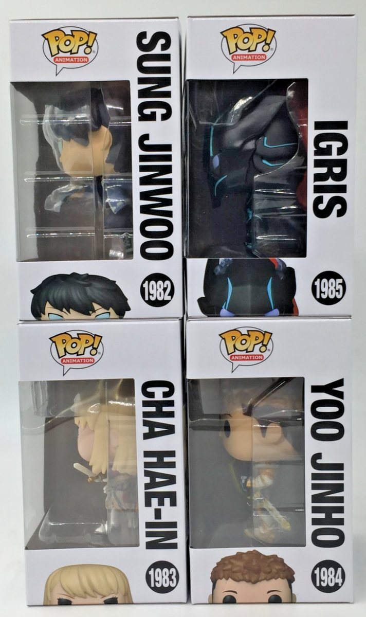 Funko Pop Solo Leveling Sung Jinwoo 1982 Limited Glow Chase Funko Pop Solo Leveling Sung Jinwoo 1982 Limited Glow Chase