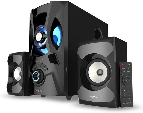 Altavoces  Bluetooth Creative SBS E2900 2.1 NO FUNCIONA MANDO DISTANCIA 120W ...