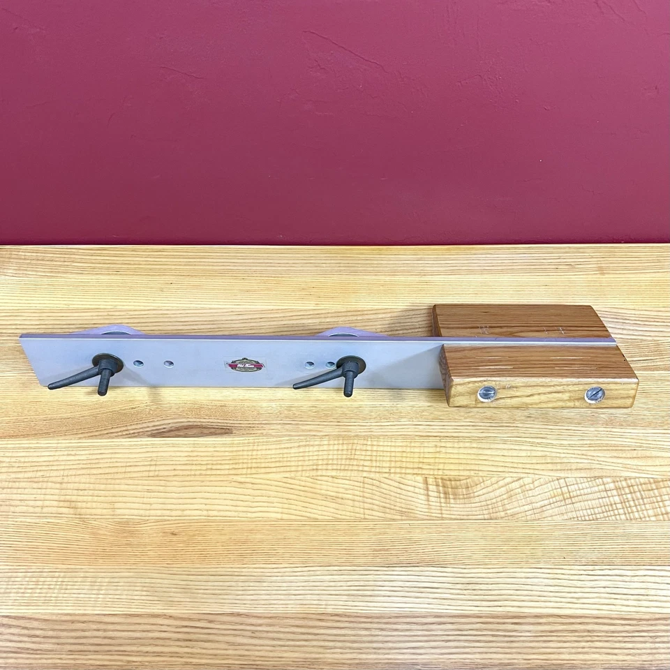 Old Town Canoe Motor Mount Aluminum Wood - Image 3 of 4