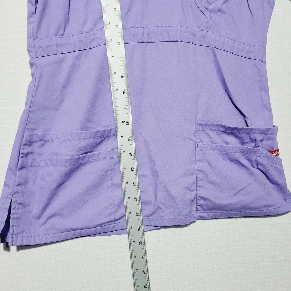 Blusa Médica Dickies Púrpura Talla Pequeña S LAVANDA Foto 3 de 4