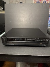 Sony CDP-C50 5-Disc CD Changer Player Vintage Tested Working No Remote
