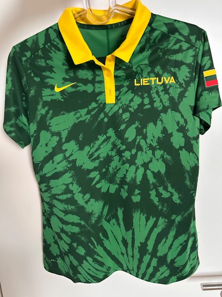 Litauen Lietuva Poloshirt Basketball Damen L