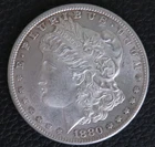 1880-S Morgan Silver Dollar