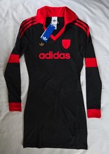 adidas Originals Slim Fit Graphic Soccer Footie Dress JY2909 Sz XS L