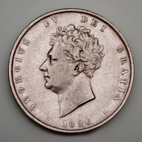 1826 Great Britain Half Crown (1816-1837) — photo from the most recent tracked eBay sale