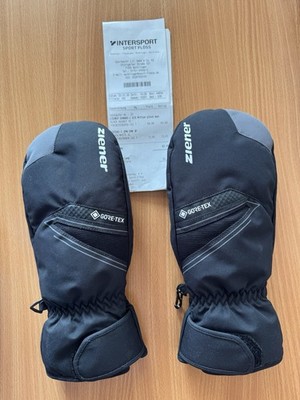 Skihandschuhe Ziener Fäustlinge Größe 10 Farbe Schwarz Neu