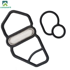 DOHC VTEC SPOOL VALVE SOLENOID GASKET UPPER & LOWER FOR HONDA D16Z6 B18C1 B16A2