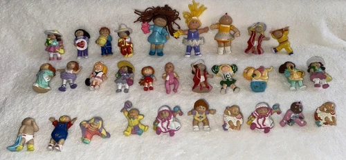 Vintage Cabbage Patch Kids Mini Figures Lot 1980’s PVC Figurines Dolls