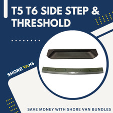 VW T5 T6 DEEP SIDE STEP AND BARN DOOR TRIM THRESHOLD