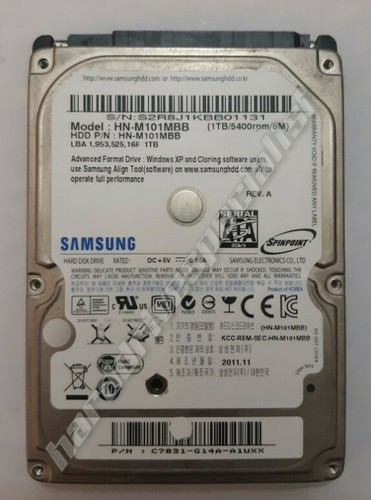BOARD ONLY SAMSUNG HN-M101MBB SATA PCB:20111105 W3 REV.3 - Picture 3 of 3