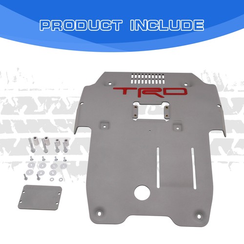 NEW Front Lower Aluminum Skid Plate for 2016-2023 Toyota Tacoma TRD Pro Off Road - Picture 3 of 12