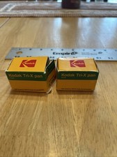 2 New 1 Sealed Box KODAK Tri-X pan TX 135-36 Black  White Film 36 Prints 12/80