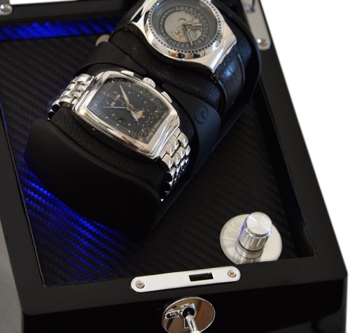 Luxury Display Dual Automatic Watch Winder -model: Astro-2BKCF-LED "STAR WARS" - Picture 4 of 11