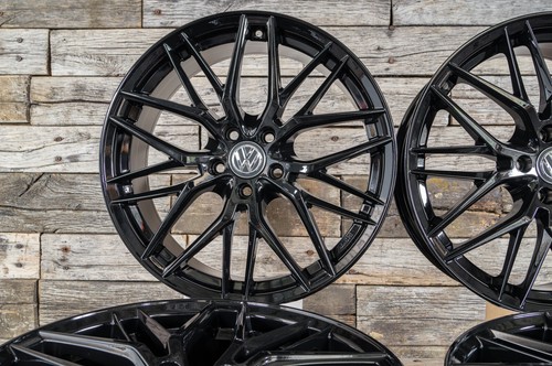 18 Zoll Alufelgen RW01 für VW Passat B6 B7 B8 3C 3G CC Scirocco Sharan Schwarz - Bild 7 von 9
