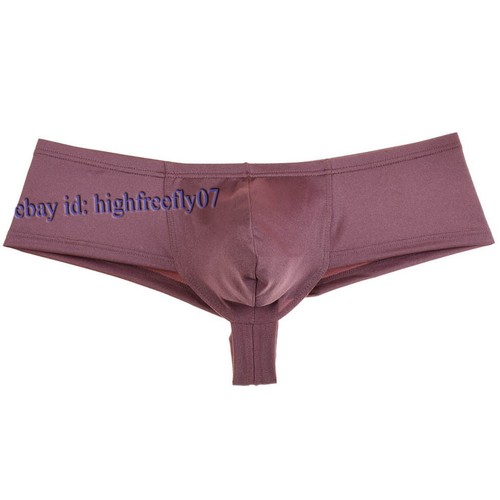 Herren String Tanga Boxershorts Enhance Bulge Etui Männlich Posierriemen hoch geschnitten Boxer - Bild 19 von 19