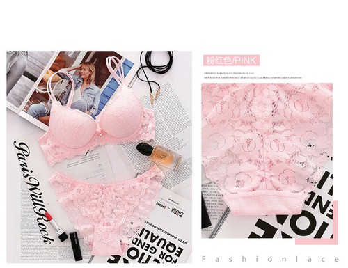 Set lingerie donna profonda V set reggiseno sexy in pizzo estremo push up aggiungi 1 tazza tazza a b c - Foto 58 di 66