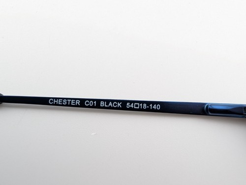 Ben Sherman Eyeglasses, Frames Only, Chester C01, 54-18-140, Black/Blue - Picture 16 of 18