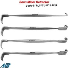 MEDSPO Senn Miller Hook Retractor Wound Retractors Prongs Surgical Instruments