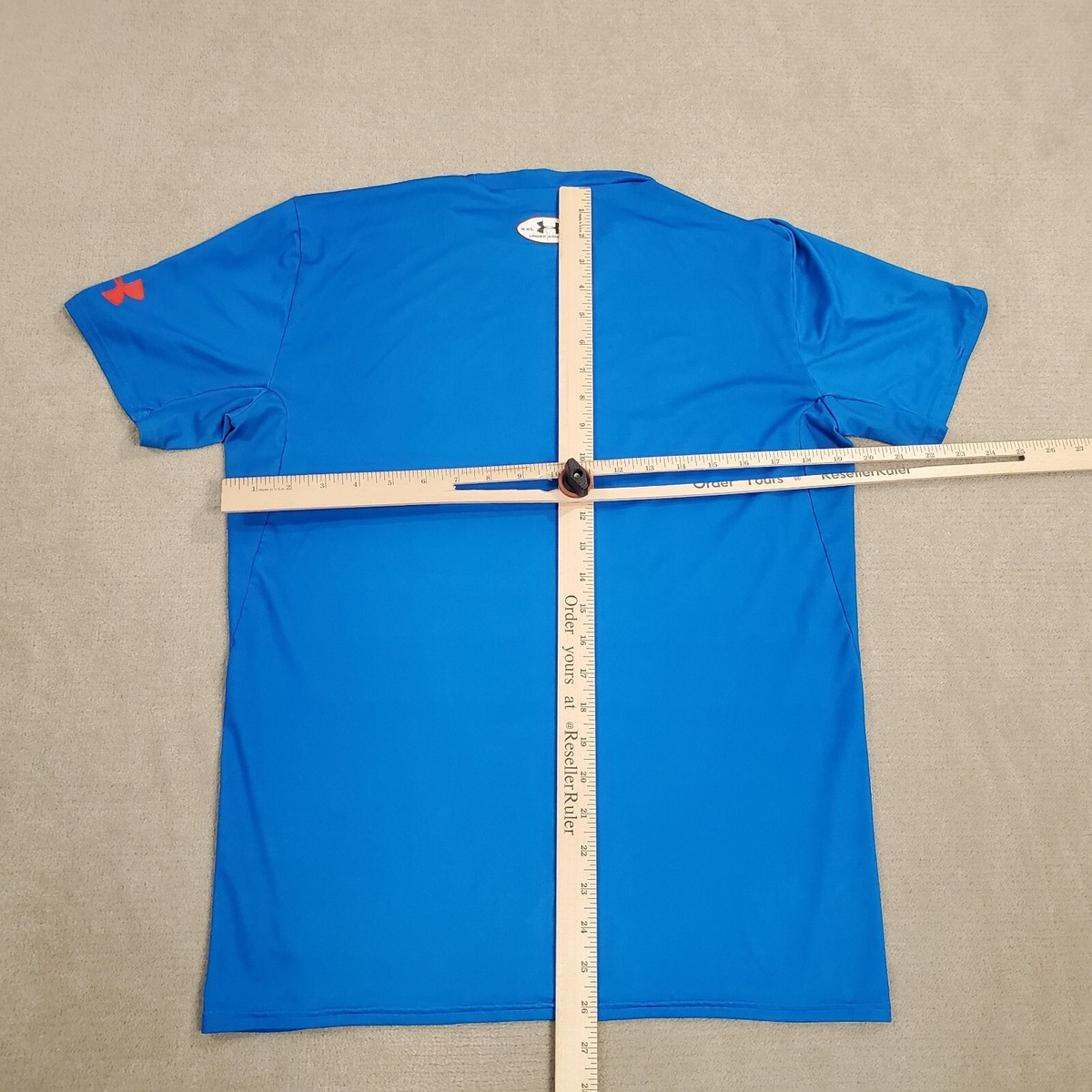Under Armour Superman Shirt Mens 2XL XXL Blue Compression
