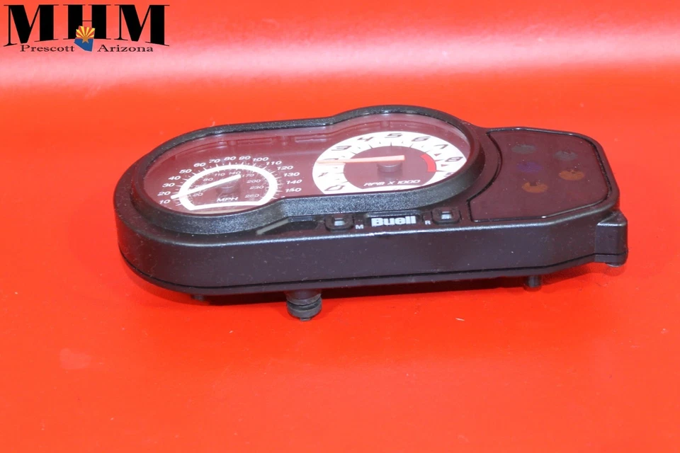 Buell Lightning XB12SCG XB12S 2008 15 K VELOCÍMETRO MEDIDORES VELOCÍMETRO TACÓMETRO Foto 3 de 4