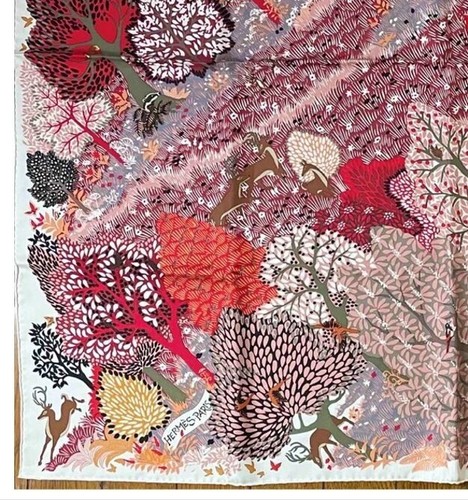 Unused HERMES Carre 90 Dans Un Jardin Anglais Silk Scarf 90cm ALICE SHIRLEY - 第 8/11 張圖片