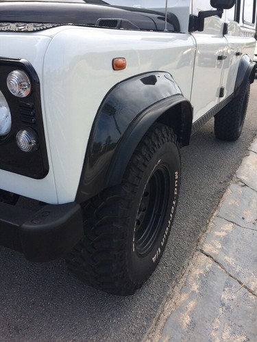 4x 40mm Kotflügelerbreiterung passend für Mercedes Benz X-Klasse G-Klasse 2m Uni - Afbeelding 6 van 7