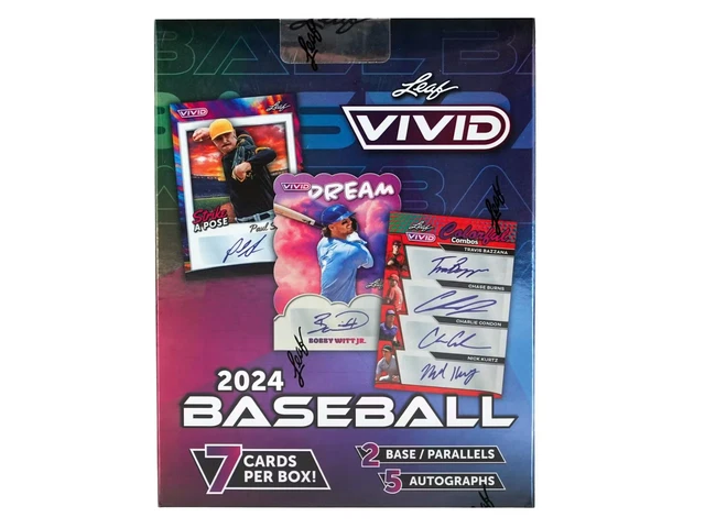RANDOM CARD BREAK 2024 Leaf VIVID 2 Base 5 AUTOS WDD