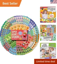 Educational Scratch and Sniff Stickers - 68 Sheets with 17 Unique Fragrances