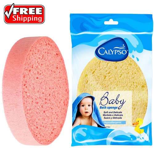 Calypso Soft Natural Baby Sponge – Gentle Bath Time Essential for Newborn & Kids - Picture 13 of 36