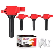 Pack of 4 Ignition Coil Pack Compatible with Subaru BRZ WRX Legacy Outback 20...