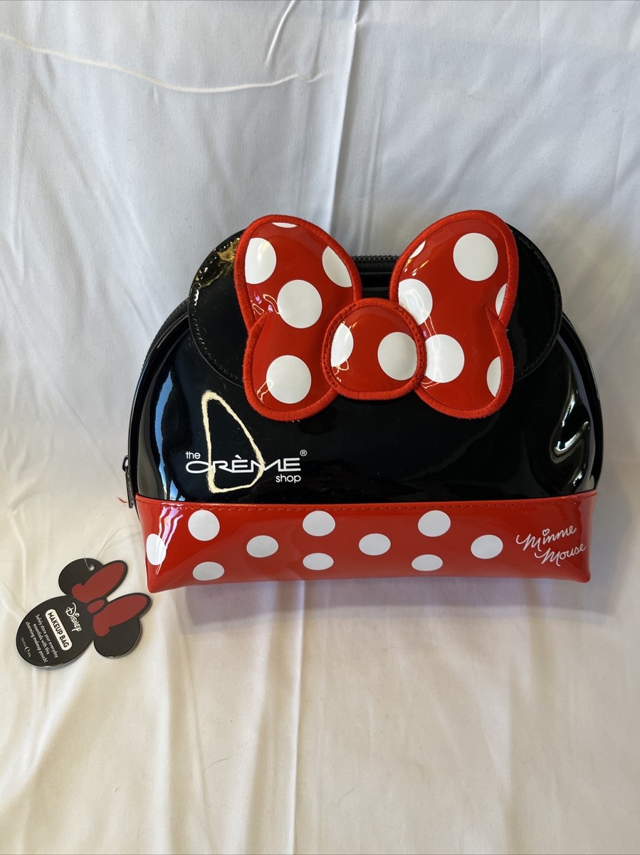 DISNEY MAKEUP BAG THE CREME SHOP MINNIE MOUSE NEW WITH TAGS