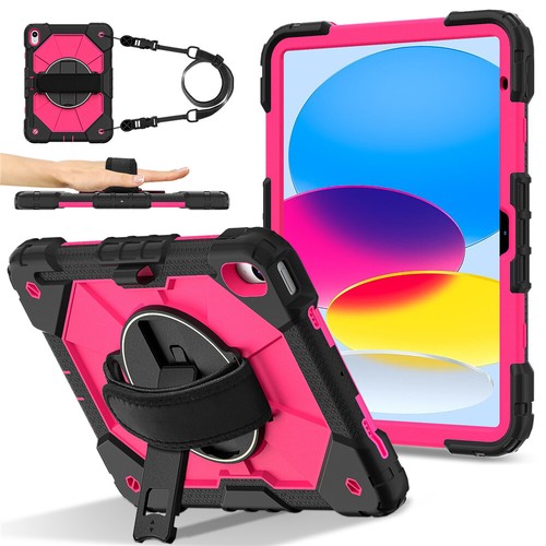 Für iPad 5/6/7/8/9/10/11. Gen A16 2025 Starkstrapaz Stoßdämpf Etui Ständer Case - Bild 13 von 122