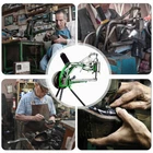 Hand Cobbler Shoe Repair Sewing Machine Dual Leather Cloth Cotton Nylon Thread