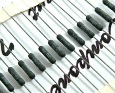 4pcs - DALE RS-1A 0.2R 0R2 1W 1 Military Resistor - NOS