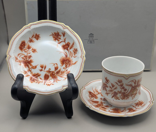 Set Haviland Limoges France Espresso Cup And 2 Saucers - Picture 4 of 17