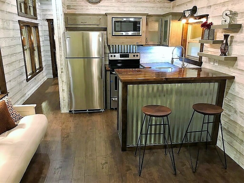 TINY HOME CABINS - CUSTOM BUILT FOR YOUR PREPPED PROPERTY- ELEGANT RUSTIC CABINS - thumbnail 11