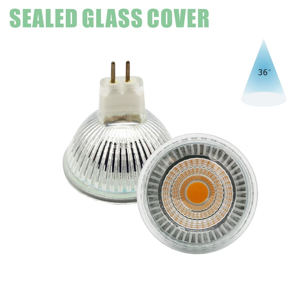 10 pack LED Spot Light Bulb 5W GU5.3 Lamp Base Replace Narrow beam Halogen Bulb - Image 2 of 4