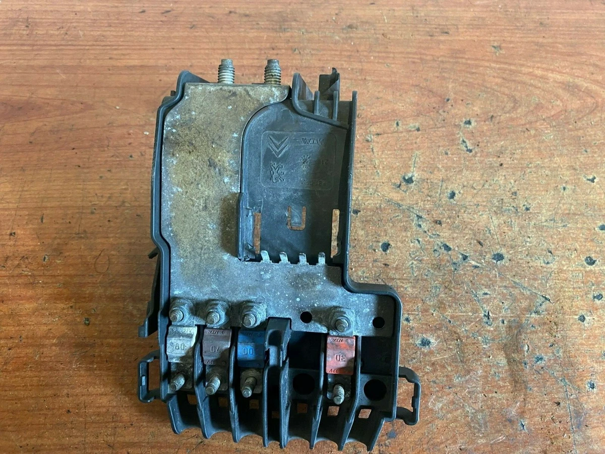 PEUGEOT PARTNER BERLINGO MK2 1.6 HDI BATTERY TERMINAL FUSE BOX 9660222380