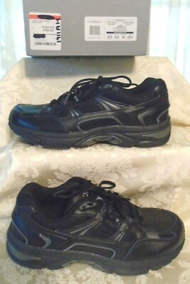 NEW Vionic 23 WALK Classic Walker Sneaker Black Leather  display picture 3