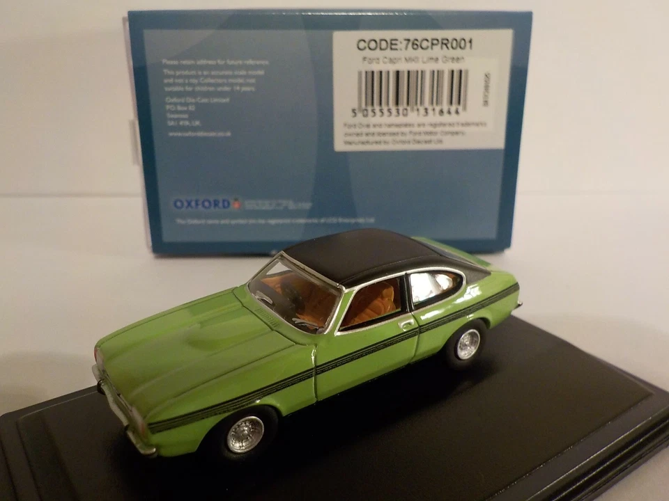 Only Fools and Horses Ford Capri Mk2, Oxford Diecast 1/76 New OXF 76CPR001 - Image 2 of 4