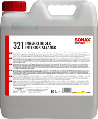 SONAX 03216050 InnenReiniger 10 l PE-Kanister