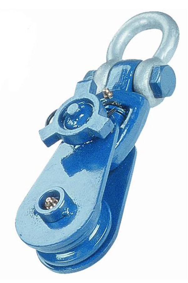 12 Tonne Swivel Snatch Block Lifting Rigging Pulley Shackle Attachment